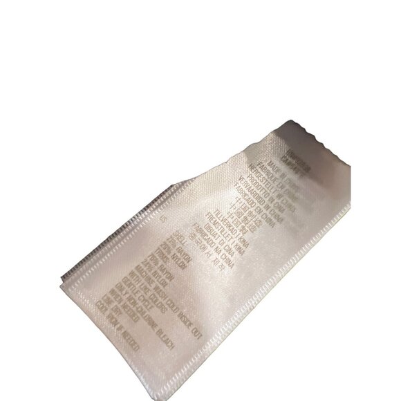 Fossil small black sheer sleeveless relaxed fit boxy top night out - Picture 9 of 9